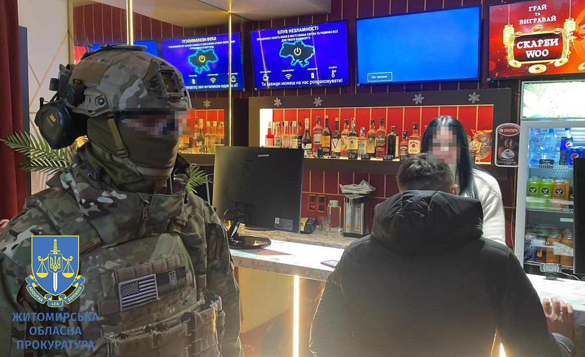 На Житомирщині 19 осіб підуть під суд за організацію мережі нелегальних казино. ФОТО