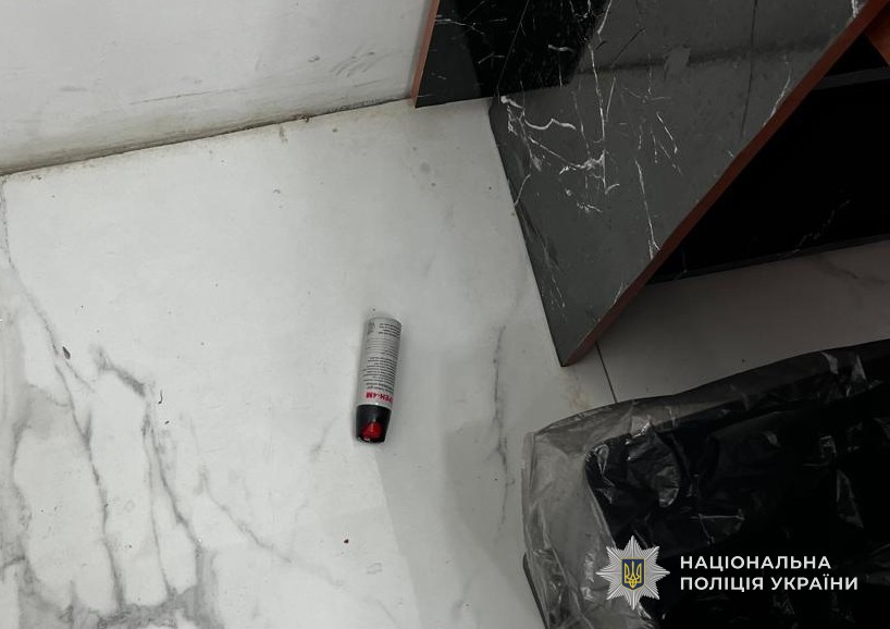 У Львові затримано дебошира, який напав на поліцейського з газовим балончиком