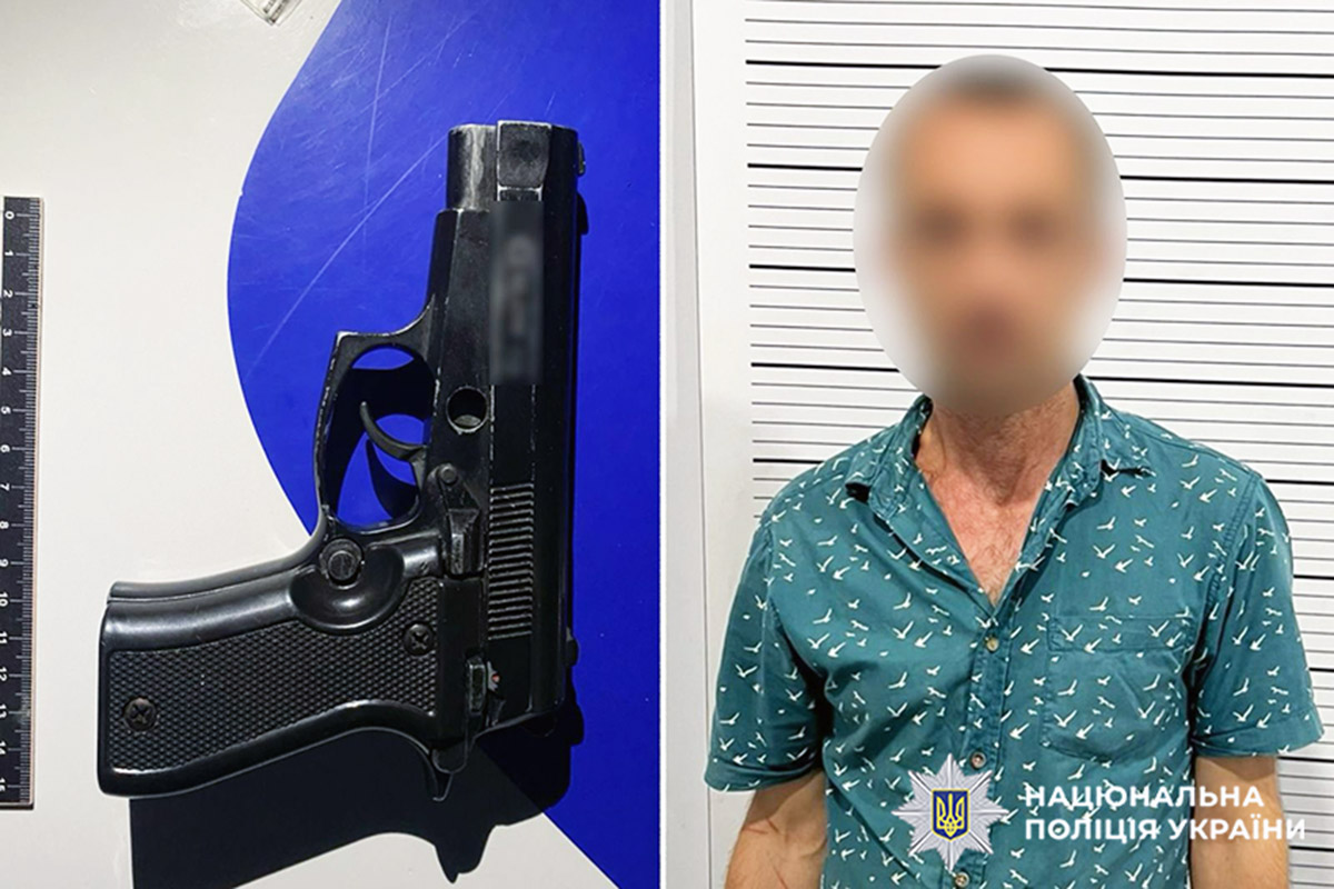 На Хмельниччині засуджено злочинця, який з пістолетом пограбував людину, - поліція