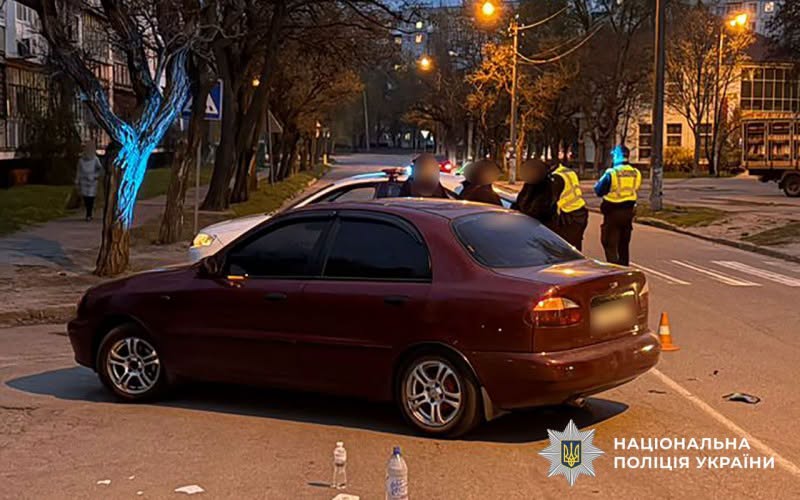 Внаслідок ДТП у Кременчуці неповнолітній мотоцикліст потрапив до лікарні