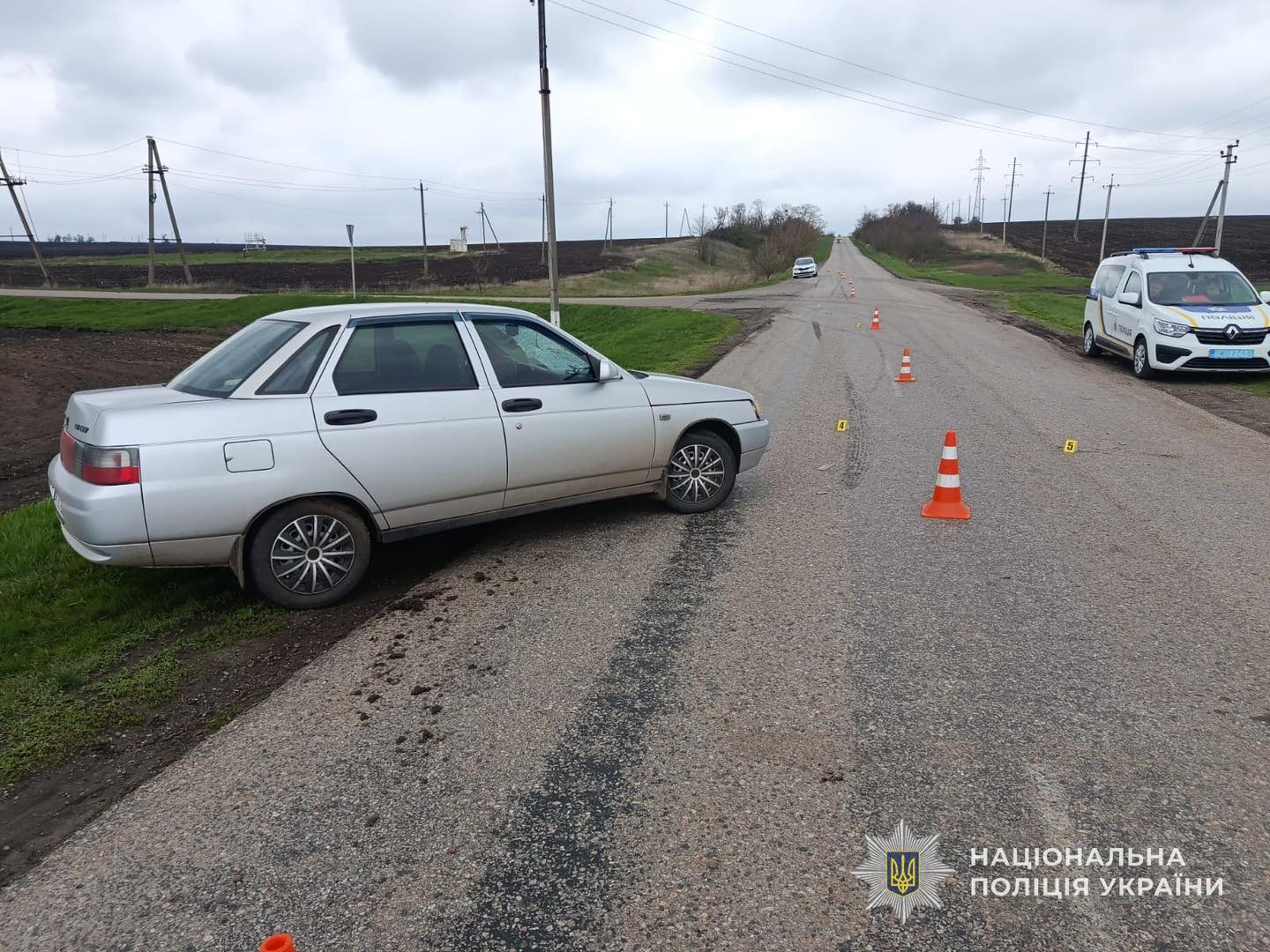 На Сумщині 37-річна жінка на трасі біля села потрапила під легковик, - поліція. ФОТО