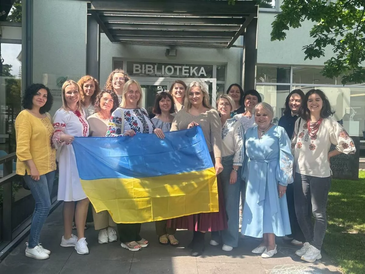 Міжнародна програма мобільності та навчання: бібліотекарі з України пройшли в Литві курс щодо сенсорного та терапевтичного читання