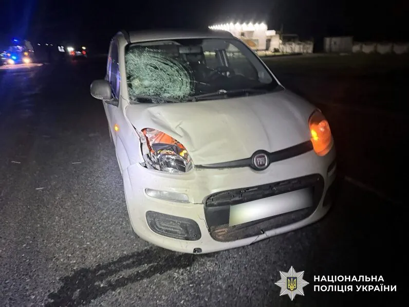 На Полтавщині водій Fiat збив 16-річну дівчину: її госпіталізували до лікарні