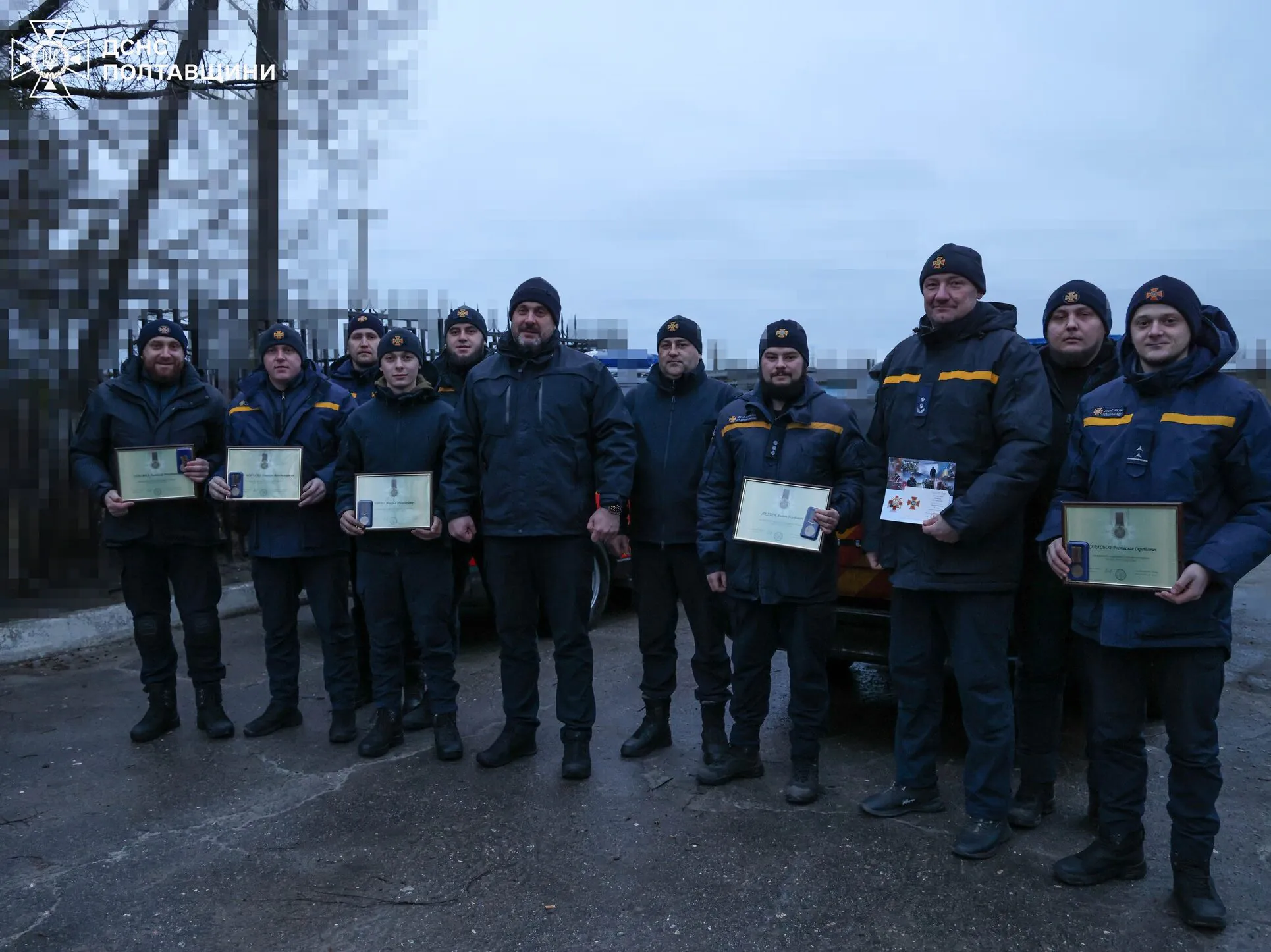 Рятувальників Полтавщини відзначили за мужність і професіоналізм