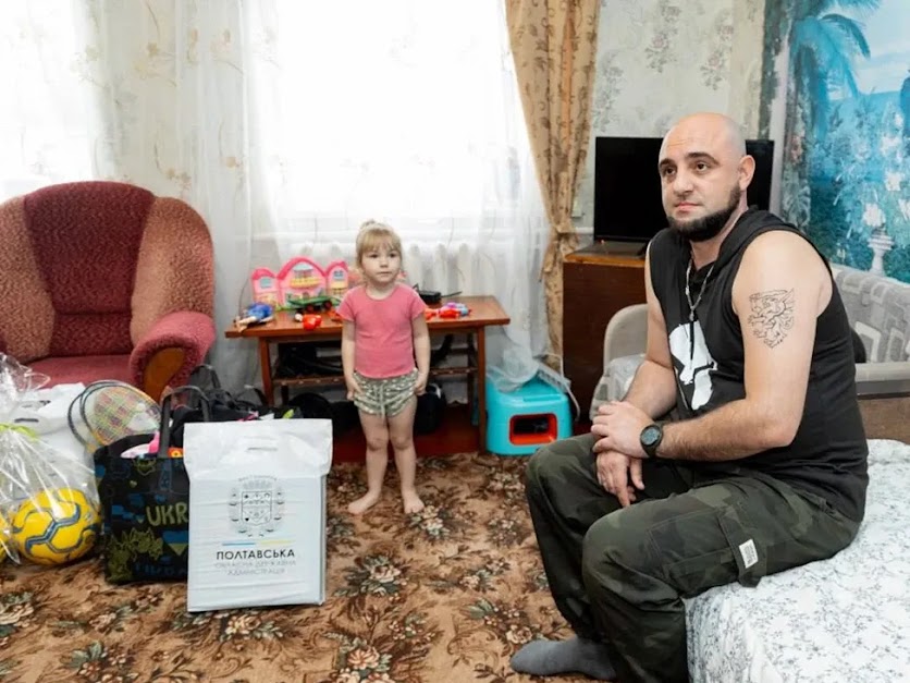 3,2 млн на дім та плани на майбутнє: як на Полтавщині живе ветеран з п’ятьма дітьми, який придбав житло завдяки державній програмі