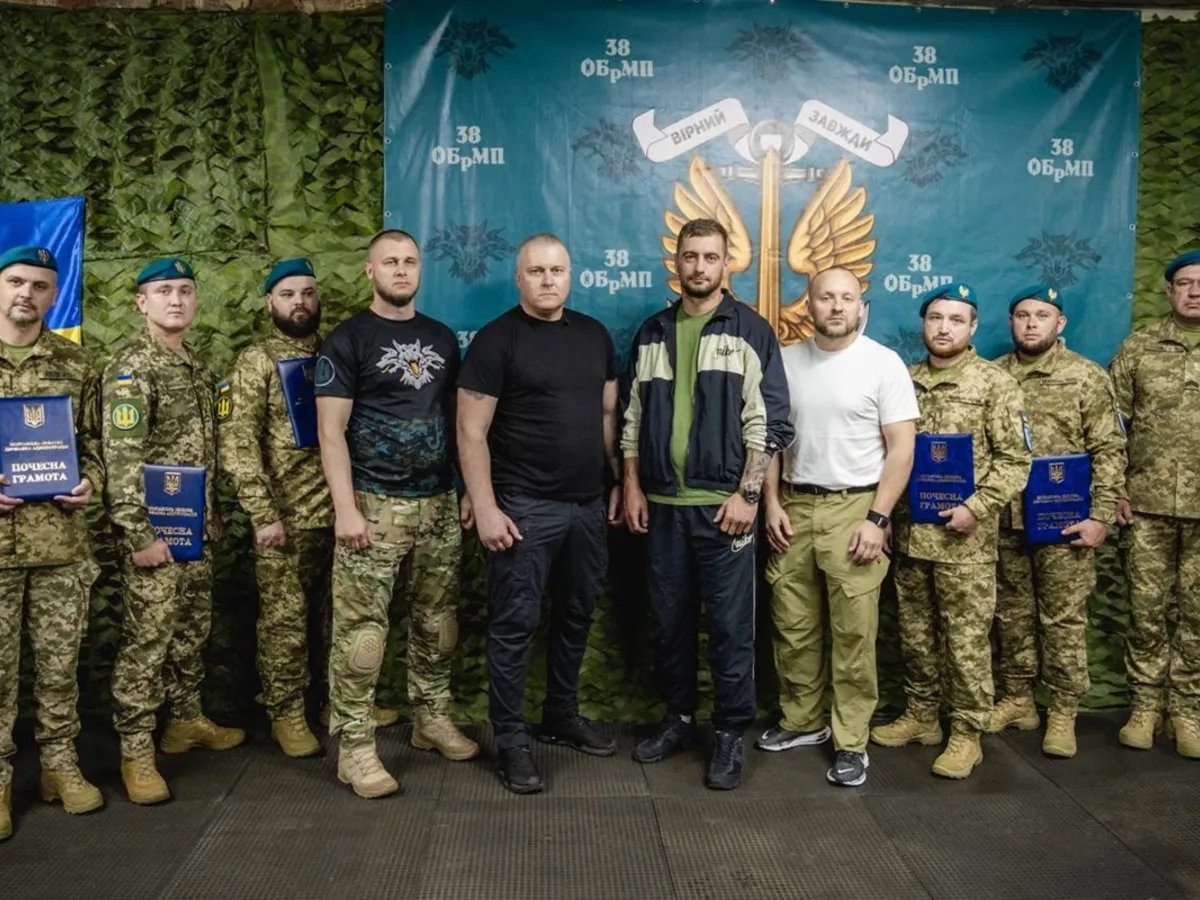 Полтавщина передала 38-й бригаді морської піхоти 13 нових мотоциклів