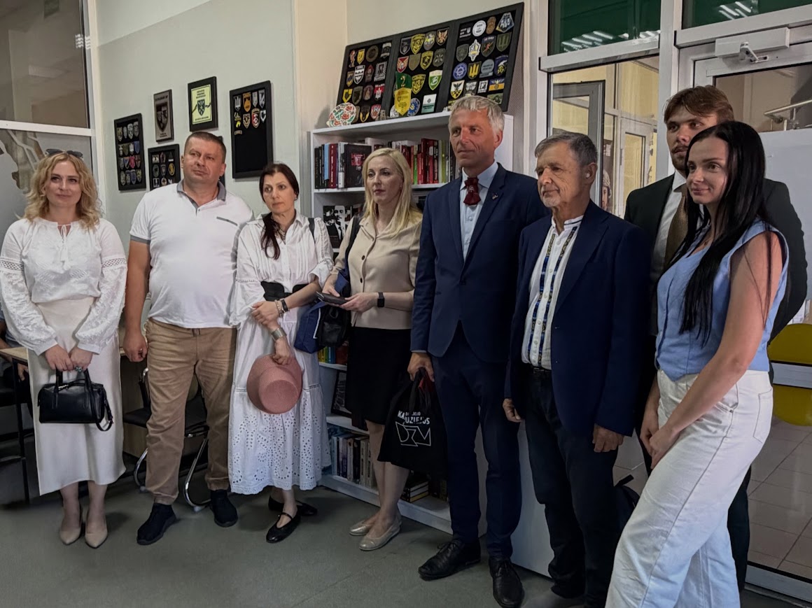 Як працює система підтримки ветеранів: делегація з Литви ознайомилася з полтавським досвідом