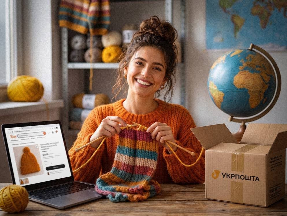 «Укрпошта» інтегрувалася з Etsy: як це спростить міжнародну доставку для українського бізнесу