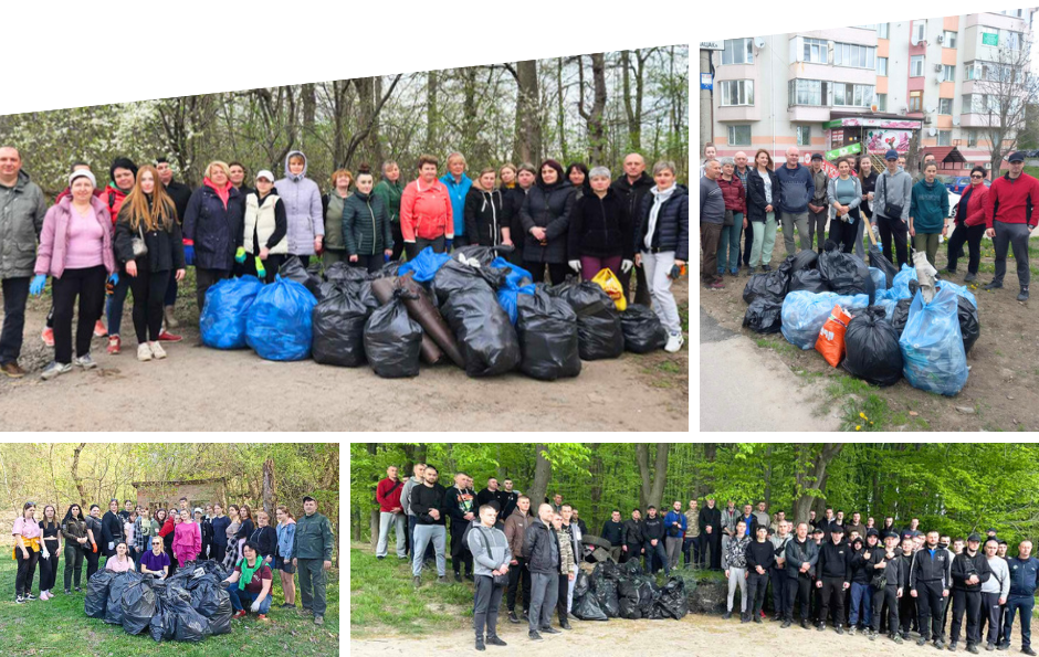 У Вінниці під час весняних толок з приватного сектору вивезли майже 1140 мішків сміття