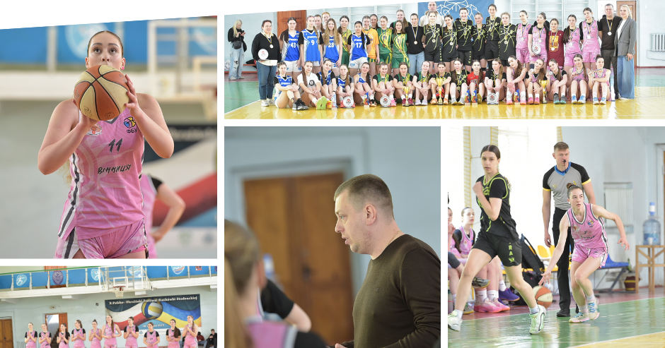 Срібні нагороди чемпіонату України здобула команда МСДЮСШОР з баскетболу з Вінниці