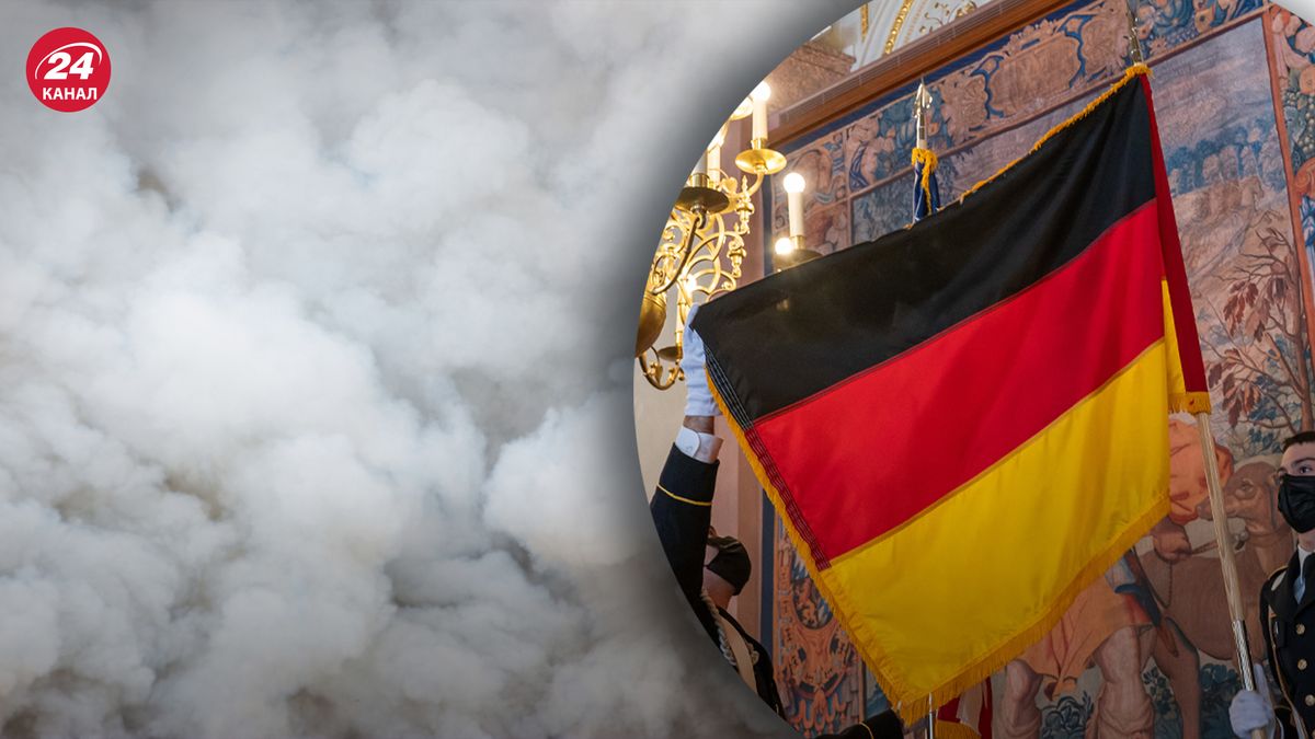 Берлин накрыло едким дымом: горит оборонный завод
