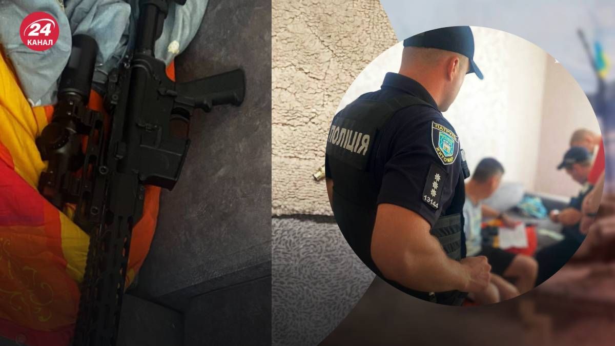 В Житомире мужчина посреди улицы открыл стрельбу из карабина