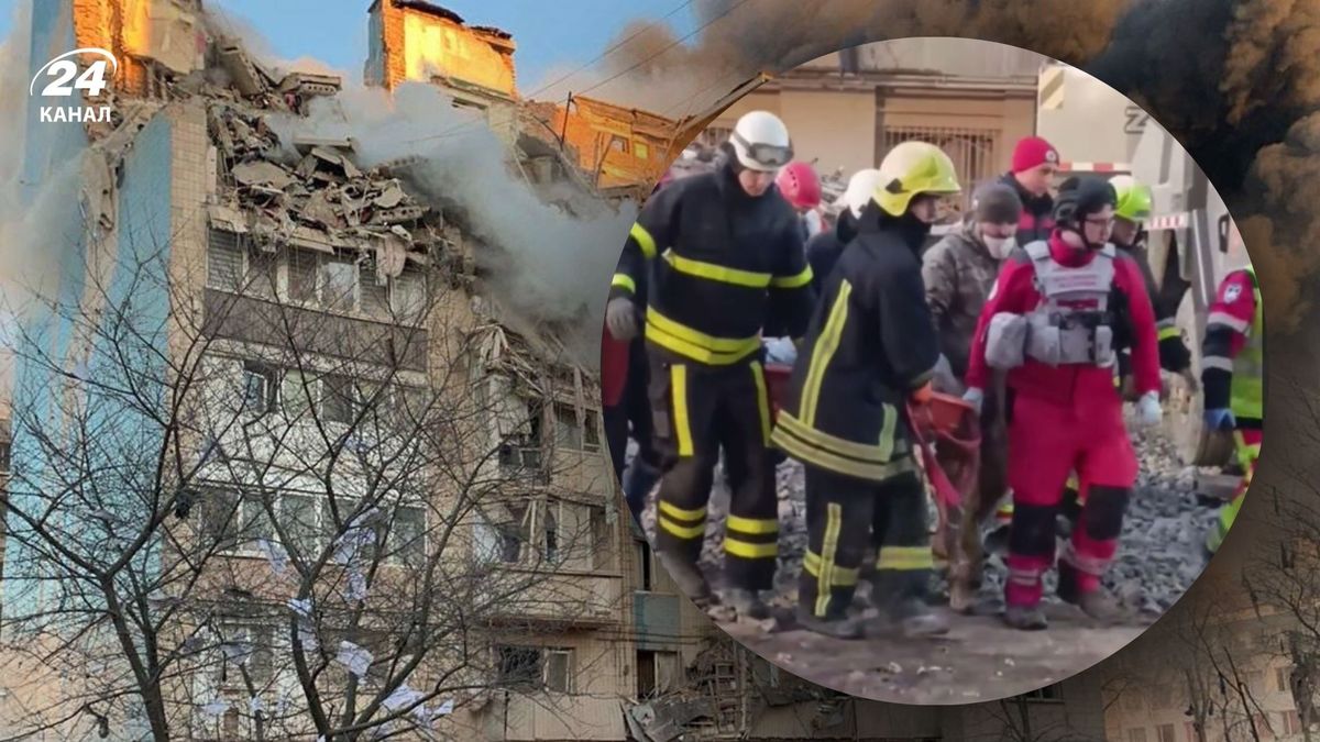 В Тернополе из-под завалов достали живого мужчину