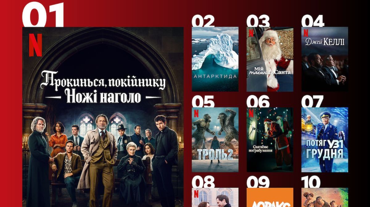 Что посмотреть вечером: 10 новых фильмов на Netflix, которые выбирают украинцы