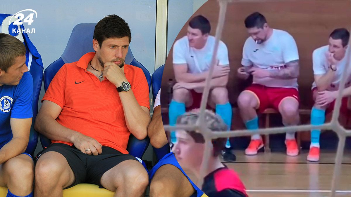 Селезнев закурил на матче в присутствии детей: видео с советником Министра попало в сеть