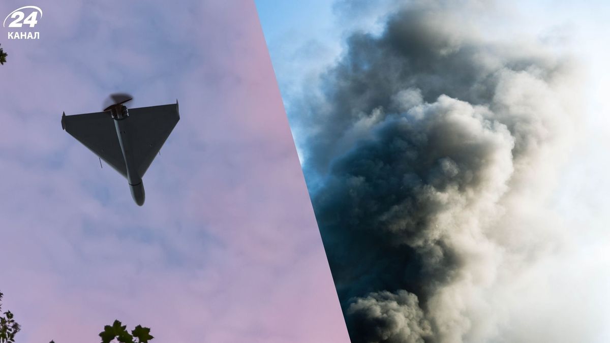 Россия ударила боевым беспилотником по Харькову