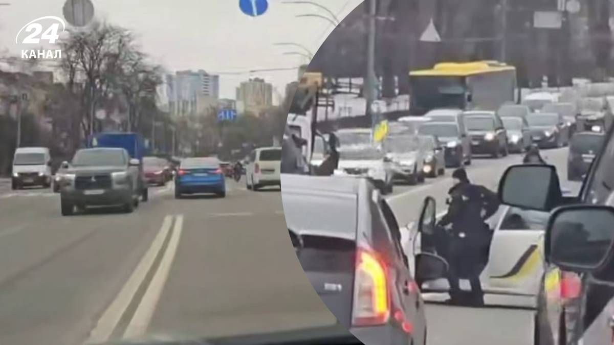 В Киеве произошла погоня со стрельбой