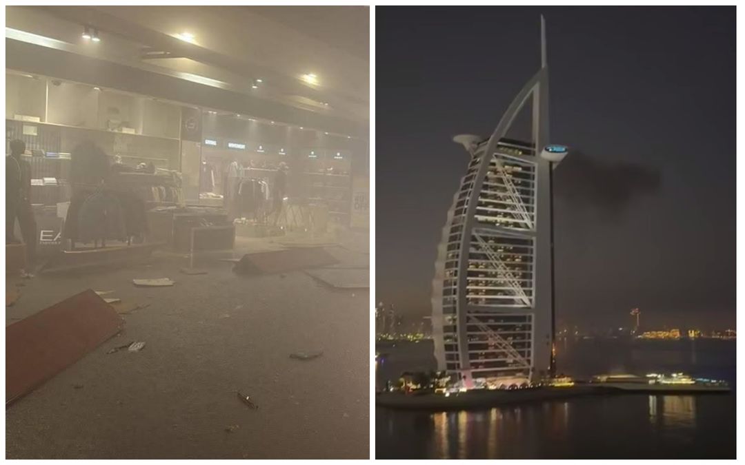 Дрон атаковал международный аэропорт Дубая, также прилетел в отель "Бурдж-аль-Араб", очевидцы