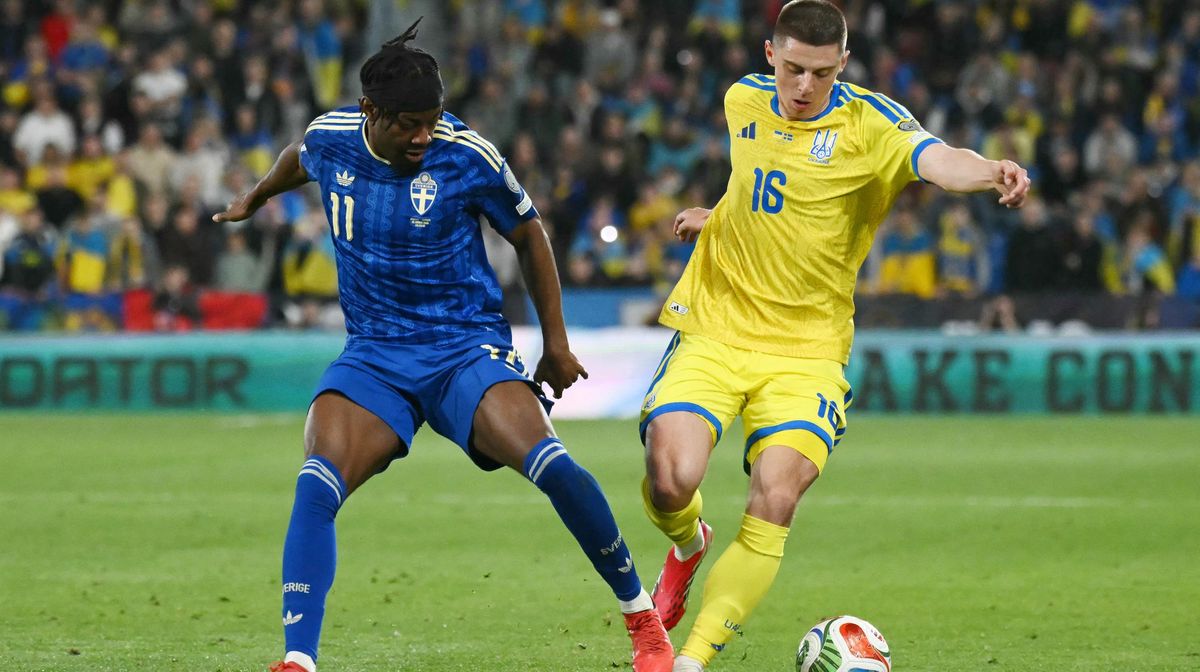 Сборная Украины проиграла Швеции и вылетела из отбора на чемпионат мира-2026