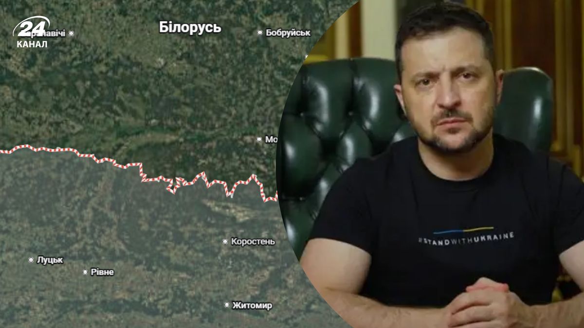 Есть угроза наступления на Волынь, Ровненскую и Житомирскую области из Беларуси, – Зеленский