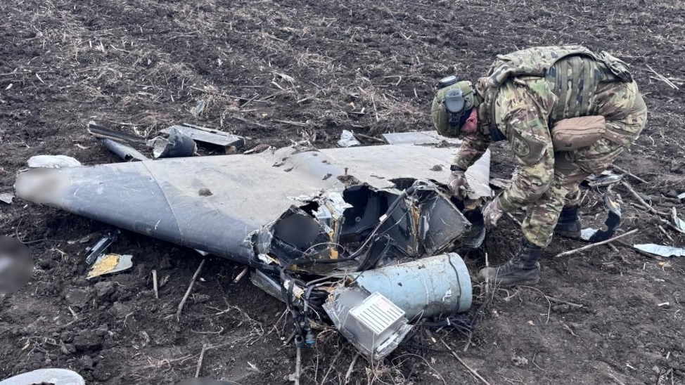 На Кіровоградщині підірвали бойову частину ворожого безпілотника (ФОТО)