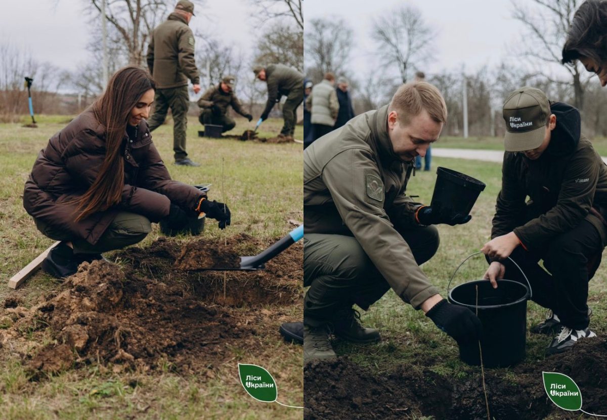 У Кропивницькому висадили мільярдне дерево за програмою «Зелена країна» (ФОТО)