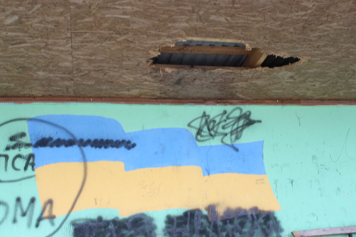 У Малій Висці активізувалися вандали: знову постраждав міський парк (ФОТО)