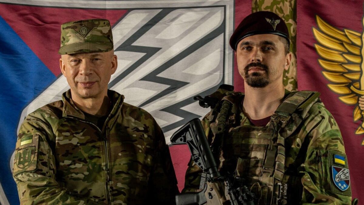 Військовий з Кіровоградщини отримав «Хрест Військова честь» від головнокомандувача