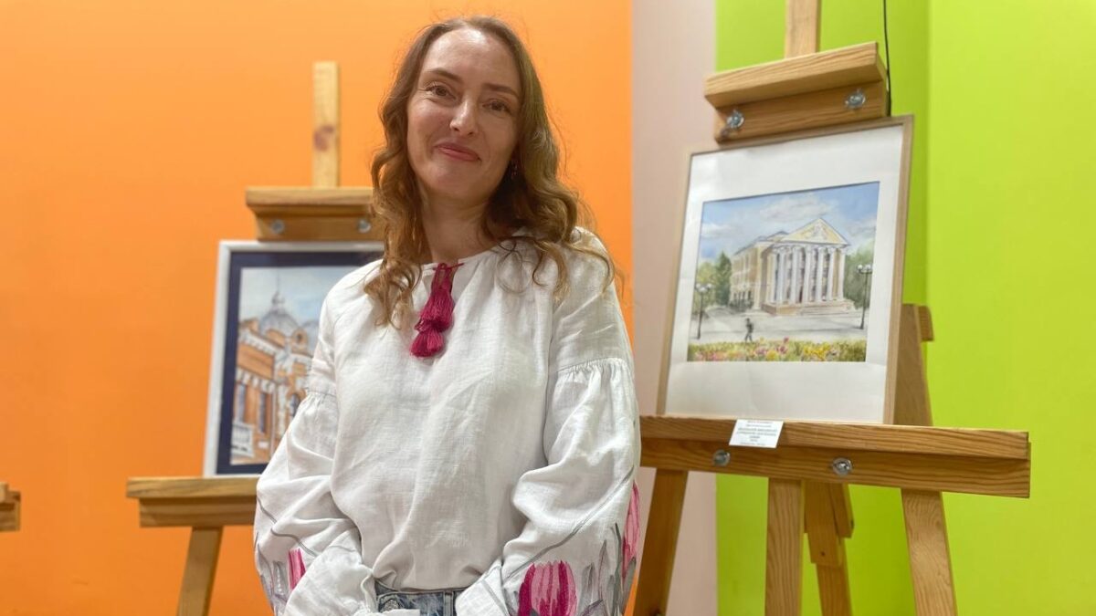 Кропивницький в акварелі: художниця Юлія Панченко презентувала свою першу виставку (ФОТО)