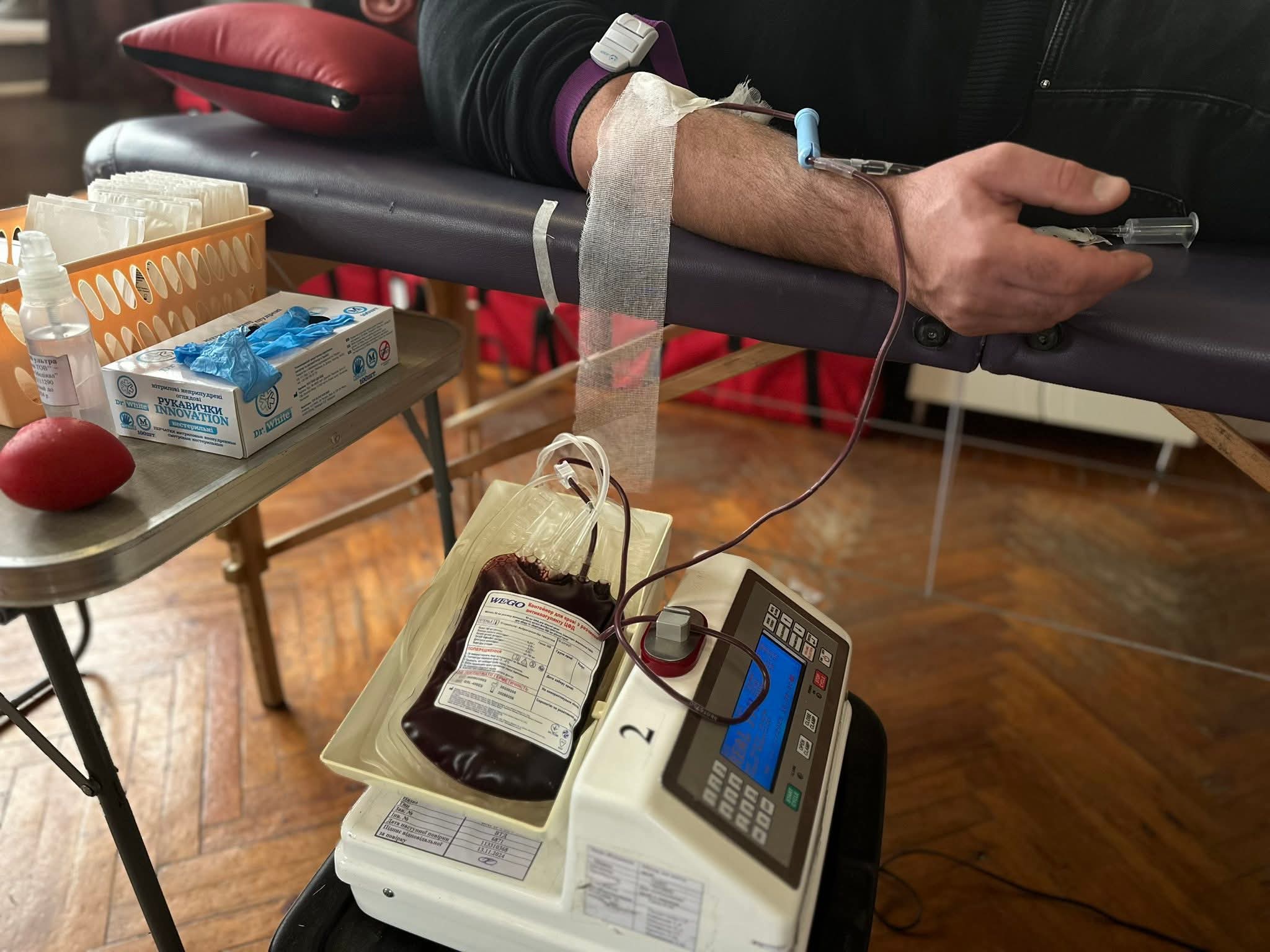 У Бершадській громаді понад 90 людей стали донорами крові