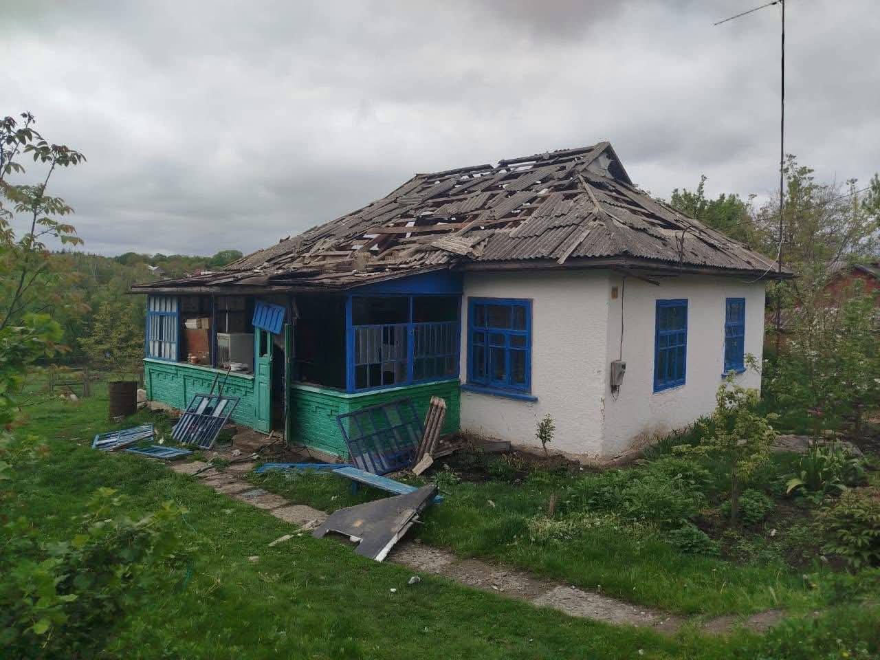 На Вінниччині після падіння БпЛА пошкоджено будинок і агропідприємство