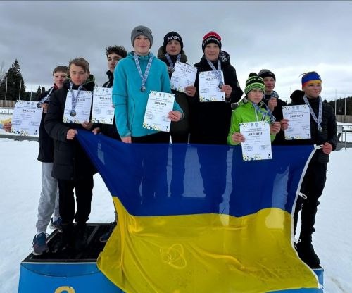 Юнаки з Тернопільщини – кращі біатлоністи в Україні