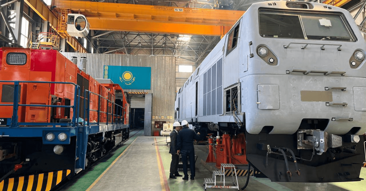 Цьогоріч локомотивозбірні заводи Казахстану поставлять понад 140 локомотивів