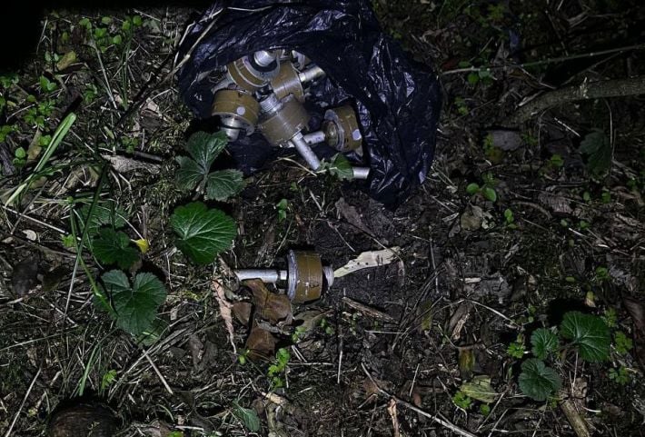 В Мелитопольском районе оккупанты снова «обнаружили» тайник с оружием (фото)