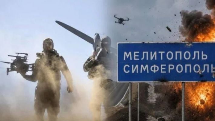 Среди белого дня: дроны ВСУ устроили охоту на трассе под Мелитополем за фурами оккупантов (видео)