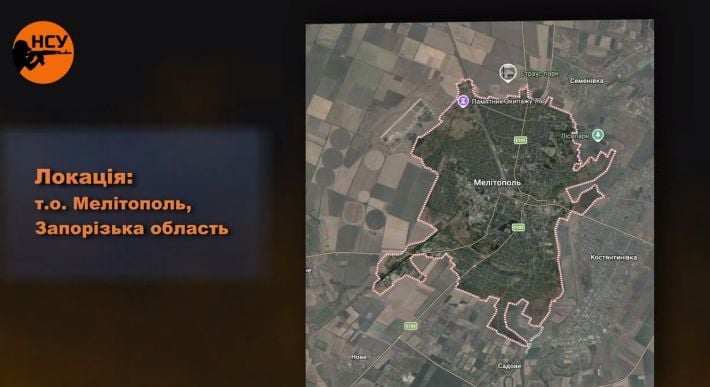 В Мелитополе партизаны сожгли машину оккупантов, а над городом стреляют по дронам: «праздник» продолжается (видео)