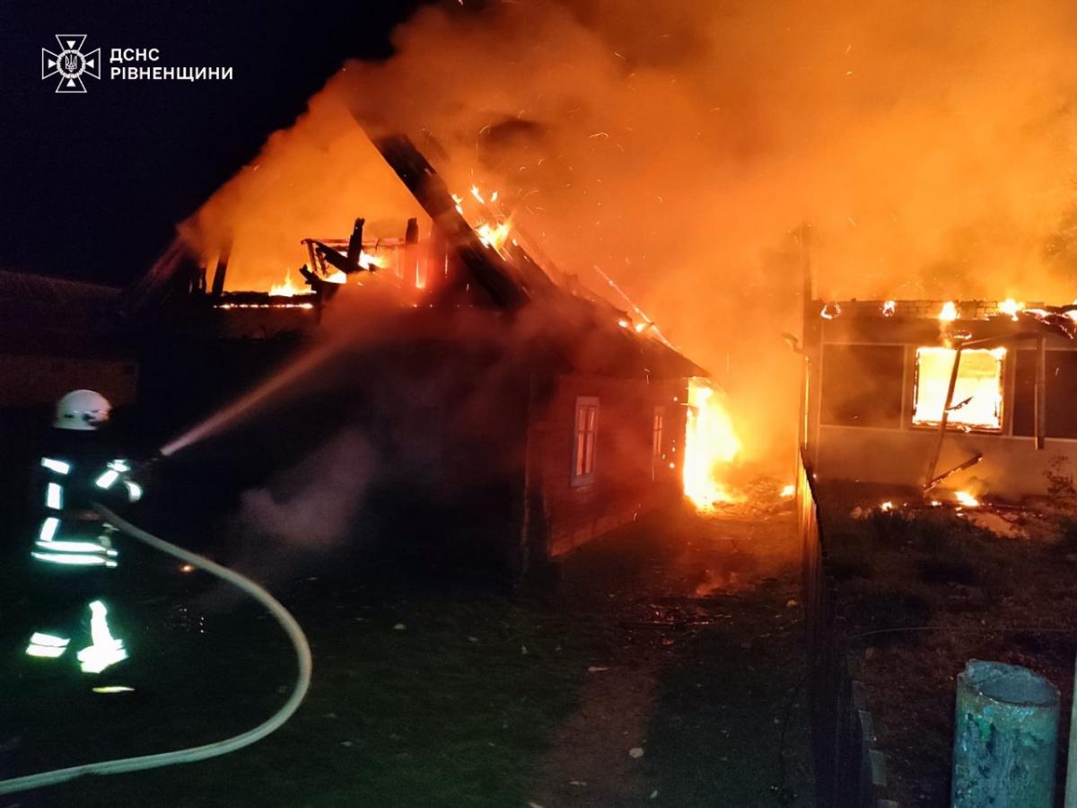 На Володимиреччині у пожежі загинув чоловік