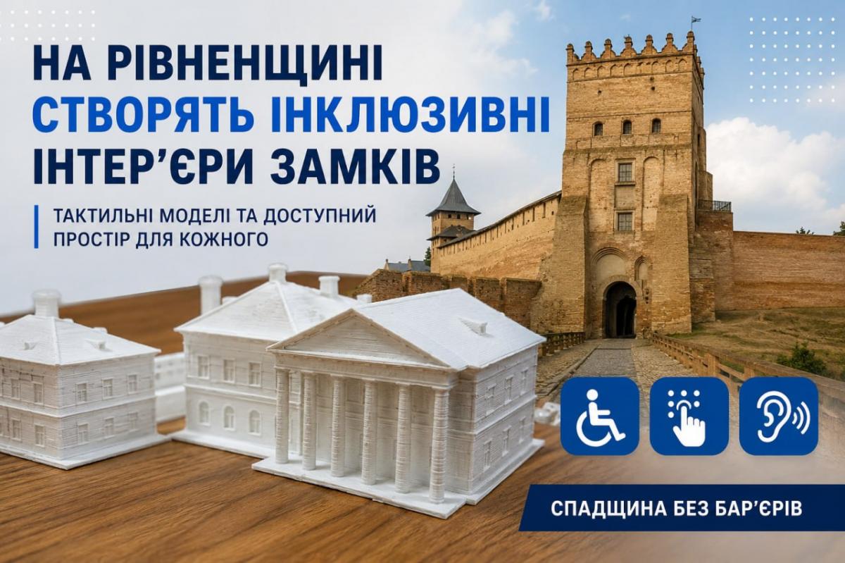 На Рівненщині створюють унікальну тактильну експозицію для незрячих відвідувачів музеїв