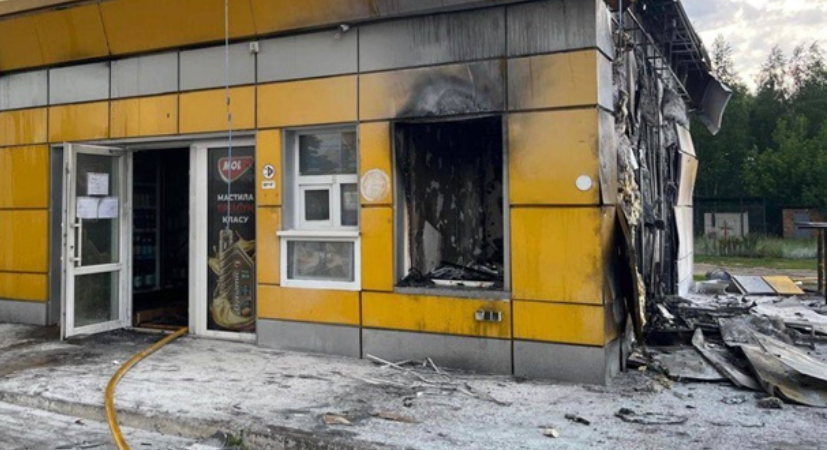 Рашисти вдарили по трьох АЗС на Чернігівщині