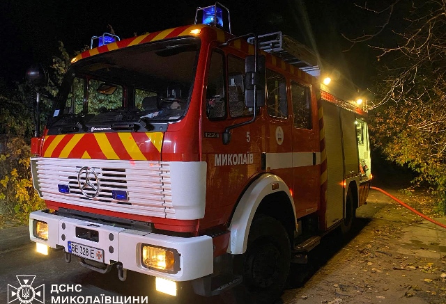 За прошедшие сутки в Николаевской области произошло четыре пожара
