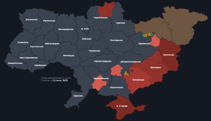 Повітряна тривога на Миколаївщині!