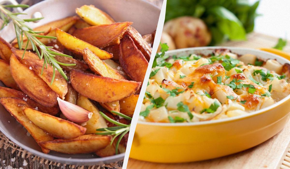 Рецепт дня: Запечена картопля із сиром і беконом