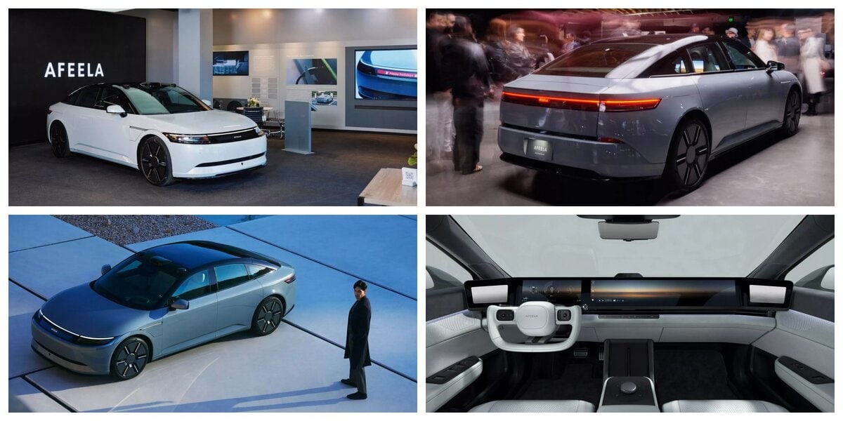Новый электрокар Afeela от Sony и Honda покажут на CES: фото