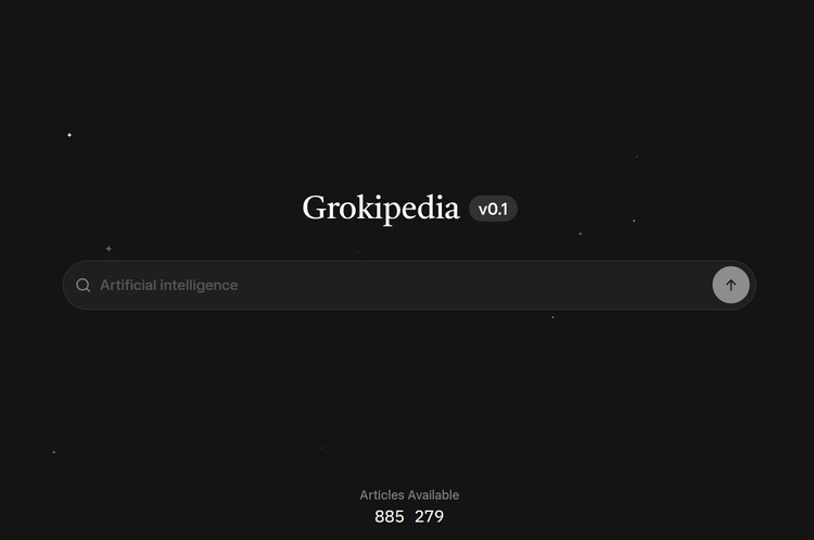 Ілон Маск представив Grokipedia, яка мала стати конкурентом Вікіпедії, але частина статтей взяті саме звідти