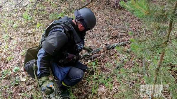 На Житомирщині сапери знищили застарілі боєприпаси