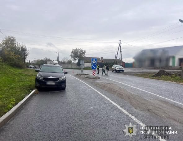 Слідчі просять відгукнутися свідків ДТП з травмуванням велосипедиста в Любарській громаді