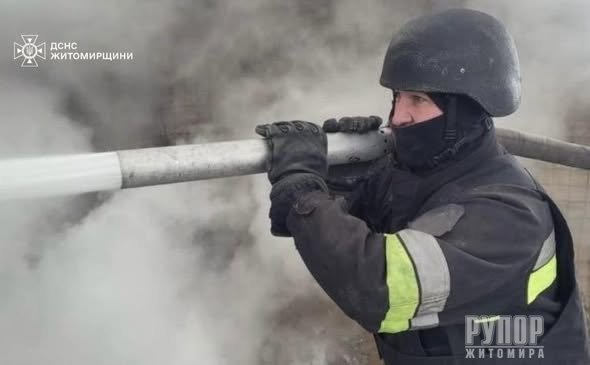росія знову атакувала критичну інфраструктуру Житомирщини