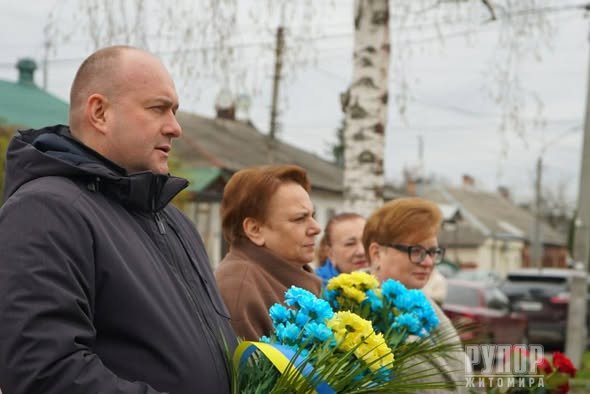 У Житомирі вшанували пам’ять Сергія Корольова з нагоди Всесвітнього дня авіації та космонавтики