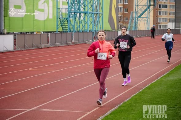 У Житомирі відбулися змагання з легкої атлетики за програмою «Динаміада – 2026»