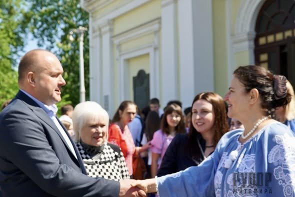 У Житомирі відзначили 30-річчя Євроклубу за участю Посолки ЄС Катаріни Матернової